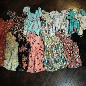 Size 12/24 Dot Dot Smile dress lot